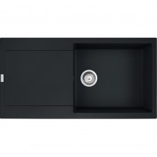 Кухонна мийка FRANKE MARIS MRG 611-97 XL оборотна, чорна матова (114.0675.978) 970х500 мм.