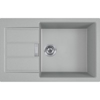 Кухонная мойка FRANKE SIRIUS 2 S2D 611-78 XL оборотная, серая (143.0621.339) 780х500 мм.