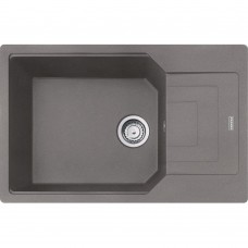 Кухонна мийка FRANKE URBAN UBG 611-78 XL оборотна, сірий камінь (114.0701.802) 780х500 мм.