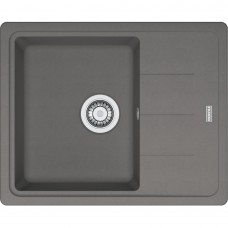 Кухонна мийка FRANKE BASIS BFG 611-62 оборотна, сірий камінь (114.0565.090) 620х500 мм.