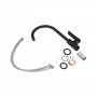 Змішувач для кухні Qtap Slavonice QTSLA9042103UB Black Matt