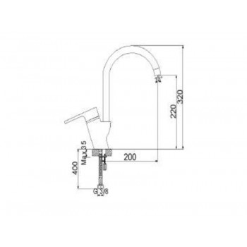 Newarc Master 187731 Смеситель для кухни